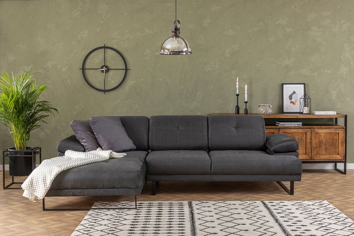 Atelier Del Sofa Mustang Small Left - Antracita
